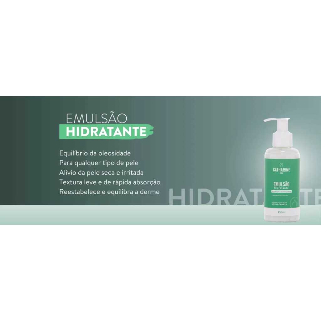 Emulsão Hidratante Facial Catharine Hill 150ml - Self Care