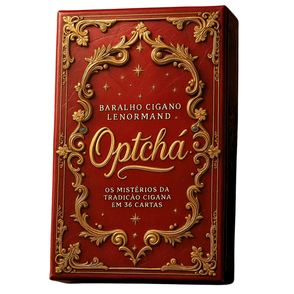 Baralho Cigano Optchá 36 cartas / Tarot Lenormand + Livro Digital 186 páginas em Oferta na Shopee