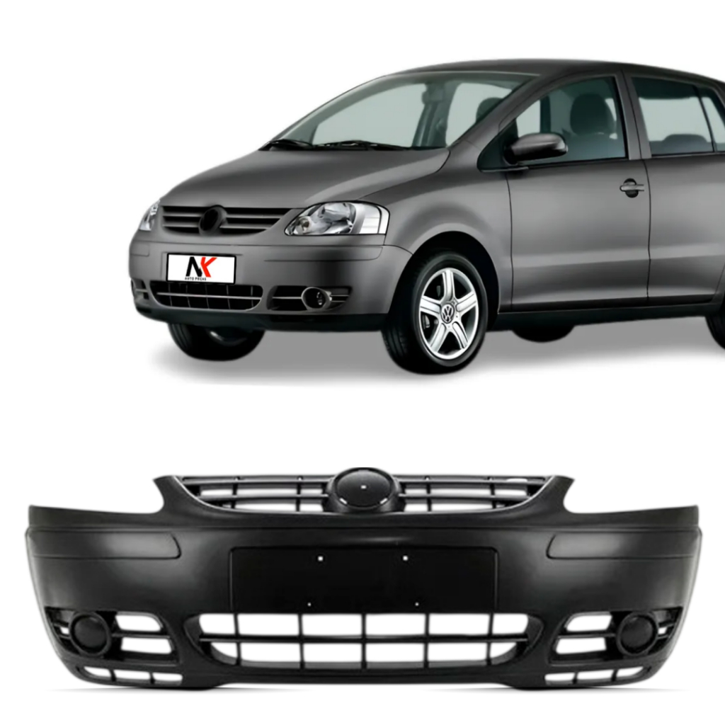 Parachoque Dianteiro Fox 2004 2005 2006 2007 Sem Furo texturizado