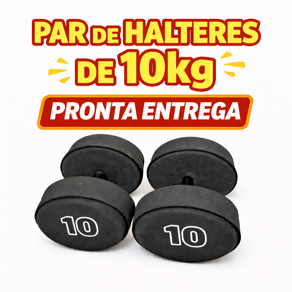 Halteres de 10 KG (2 Unidades)