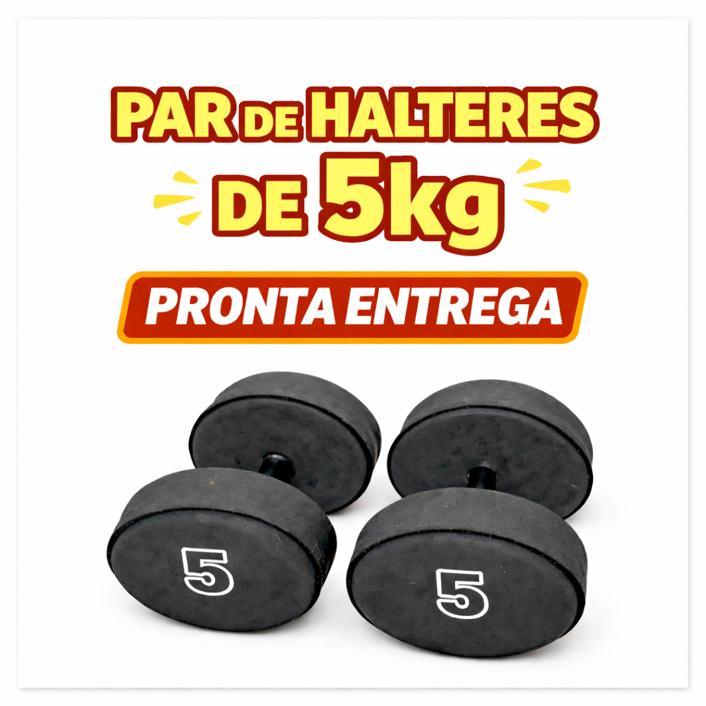 Halteres de 5 KG (2 Unidades)