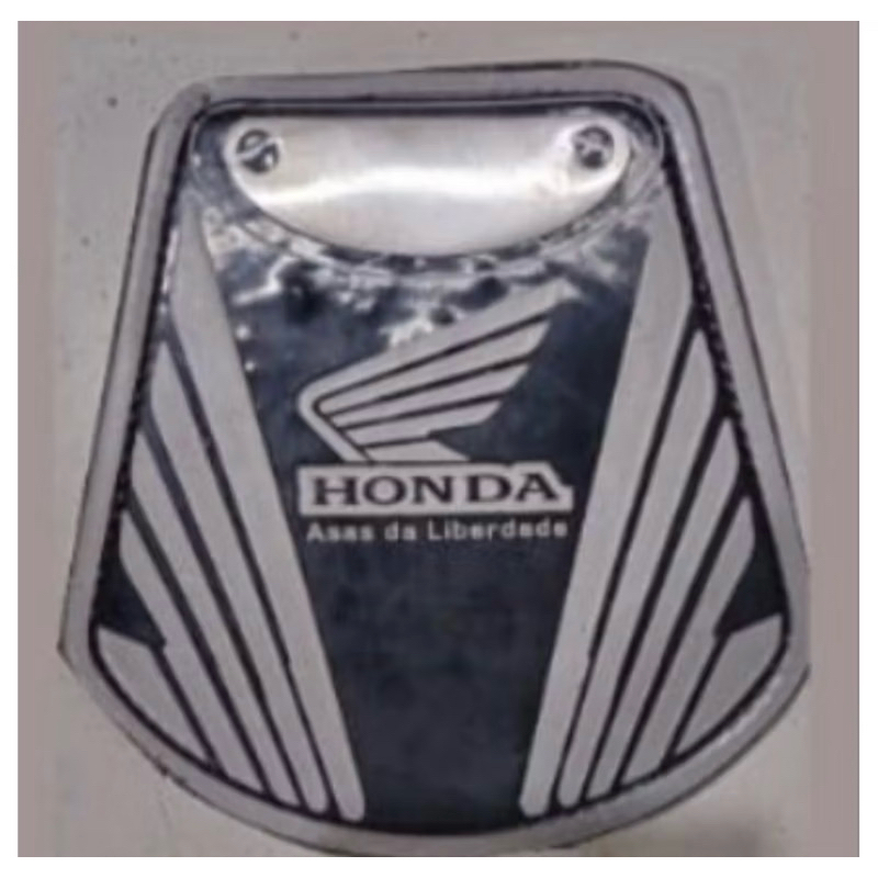 Lameira Dianteira Honda Fan Titan Asas da Liberdade Borracha Universal — imagem 2 de 2