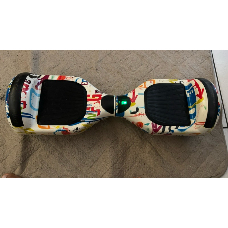 Hoverboard 6,5" com LED usado+ Bluetooth + Acessórios