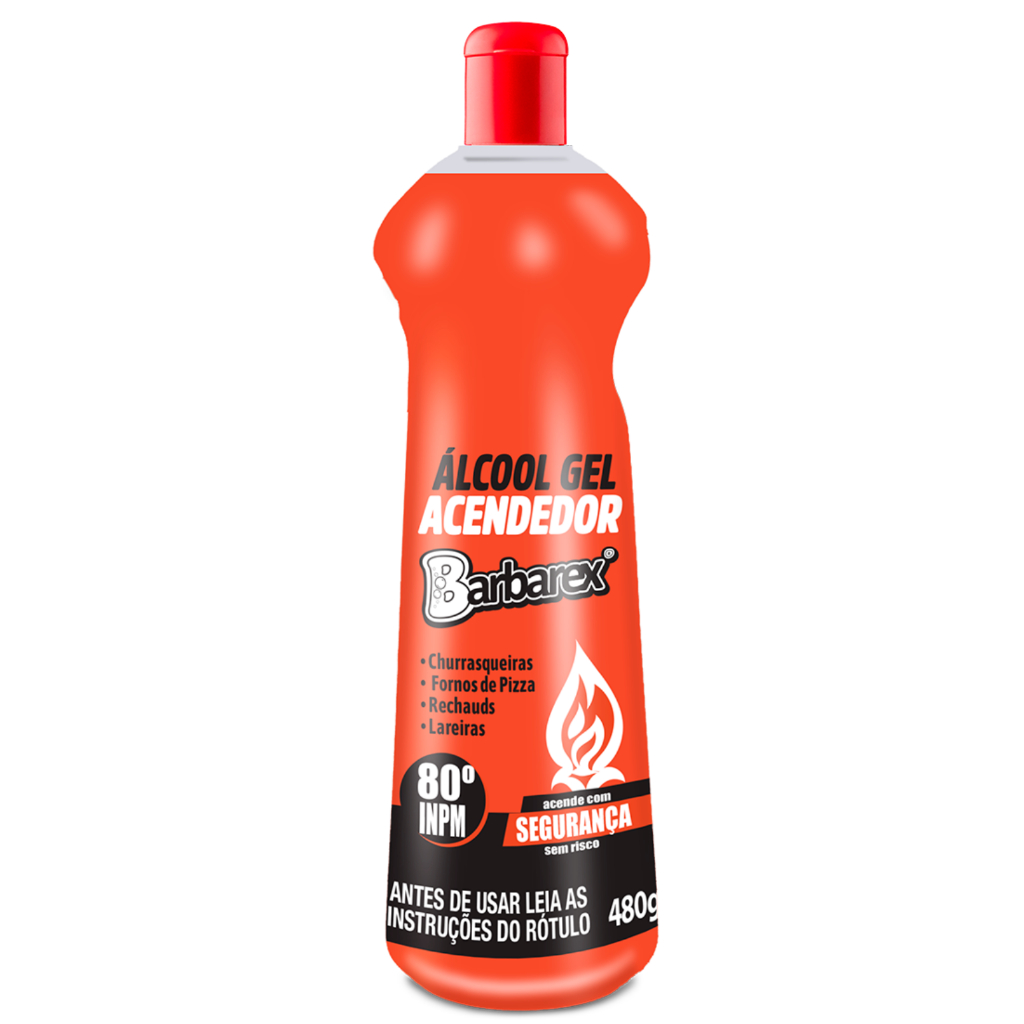 Acendedor Grelhas Churrasqueira Álcool em Gel Barbarex 425g em Oferta na Shopee