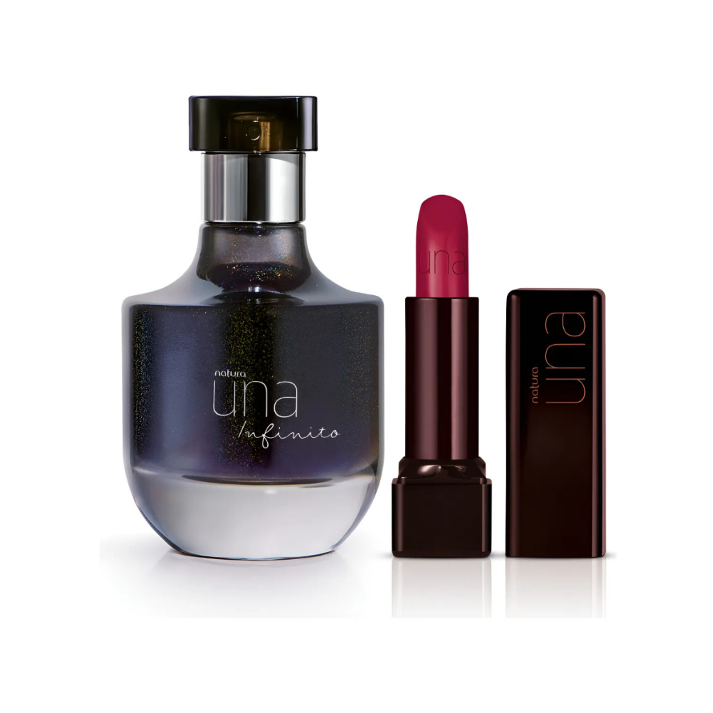 Kit Una Infinito Deo Parfum E Batom Extremo Conforto - Una 2