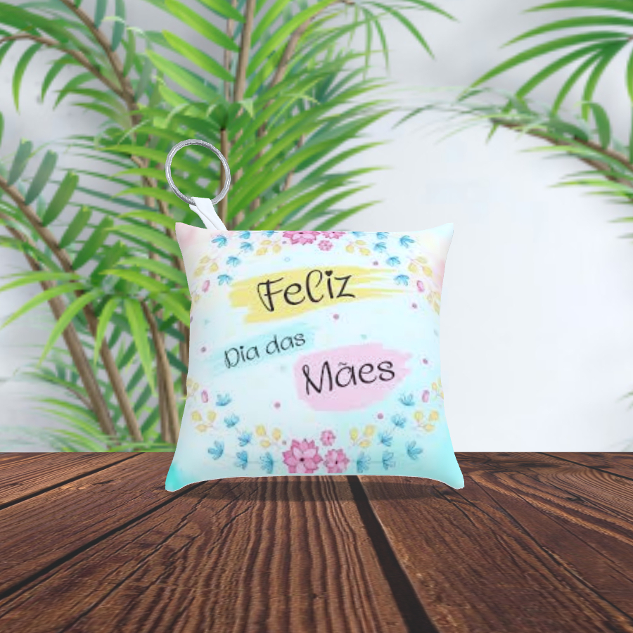 Kit 42 Almochaveiros Personalizados dia das Mães arte frente  e Verso