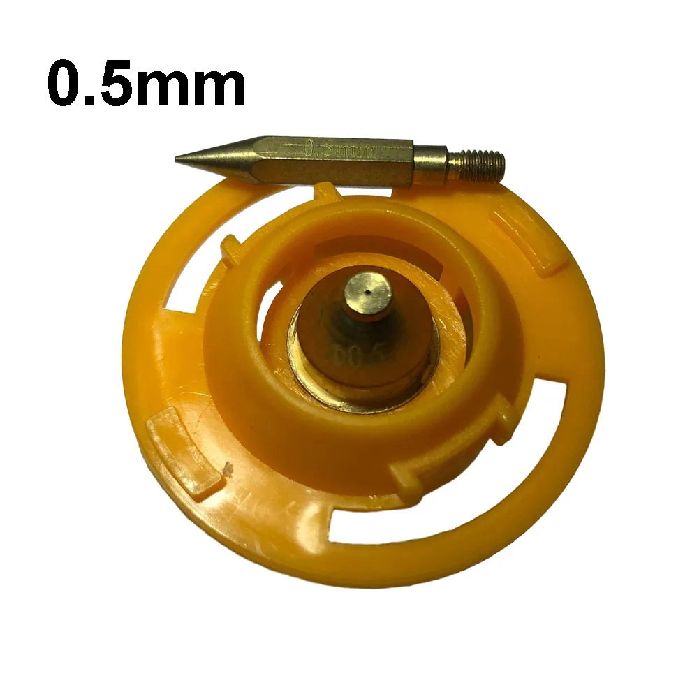 Bico de substituição do pulverizador elétrico, Airbrush Tip, Flow Control, Power Tool Parts, 0.5mm