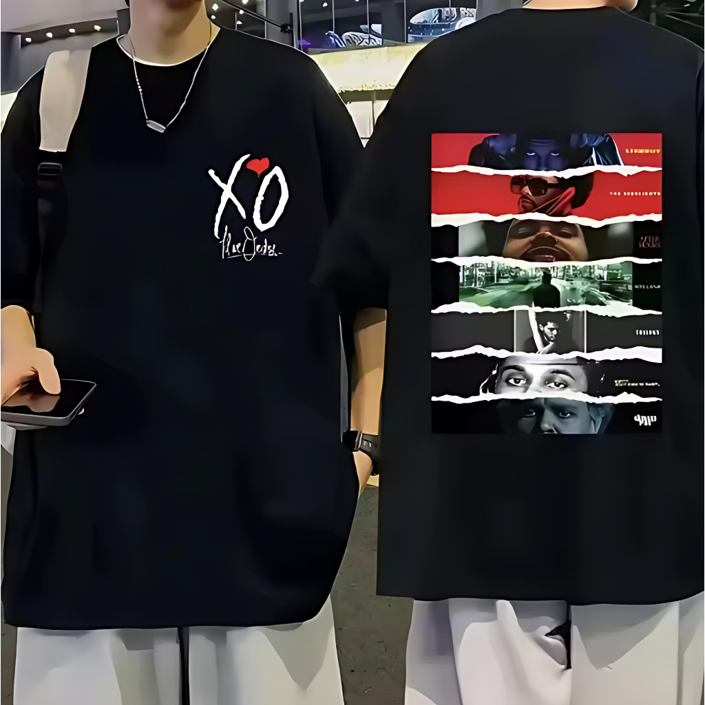 Camiseta Pop Urbana Inspirada em The Weeknd Unissex Algodão