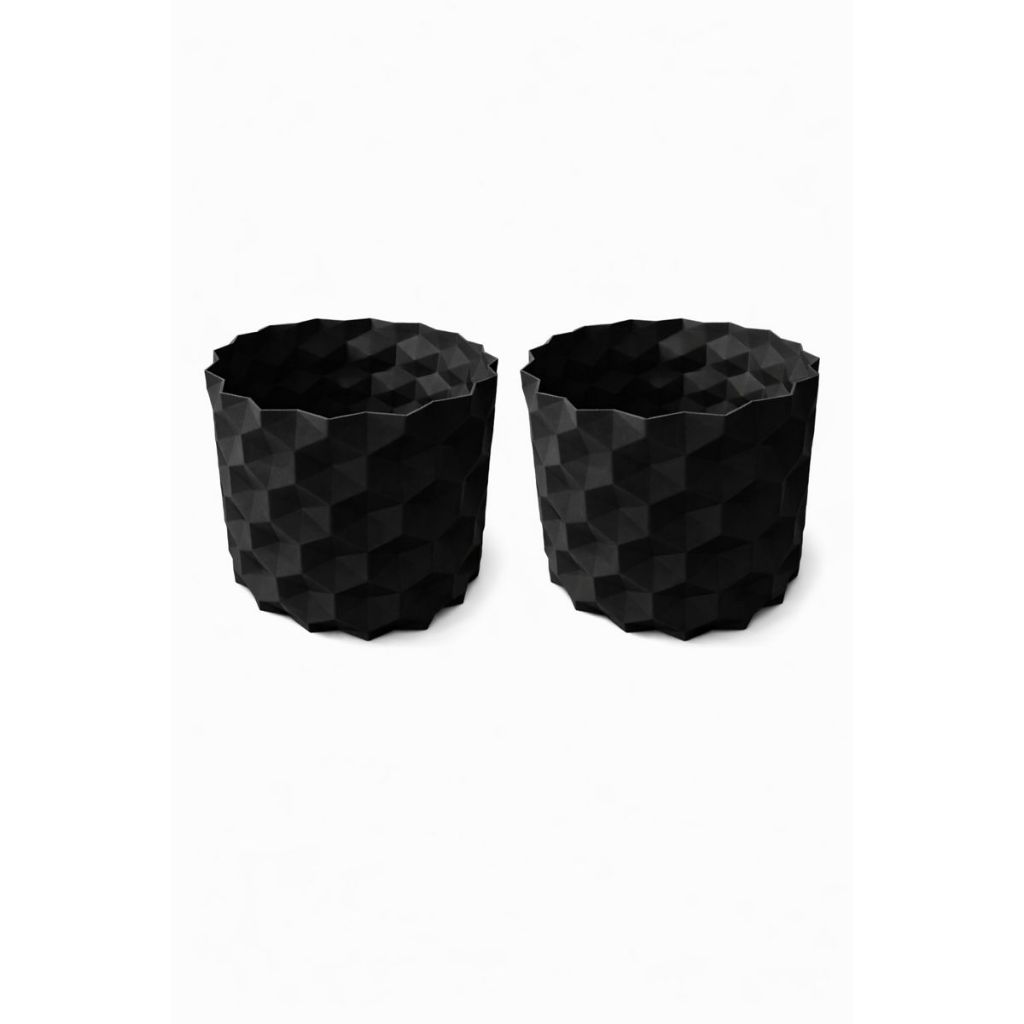 Vaso para Plantas em Impressão 3D Kit Com 2 Unidades