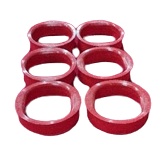 Jogo caçapa plástica / bocal Mod gulozinha vermelha 50mm sinuca / bilhar em Oferta na Shopee