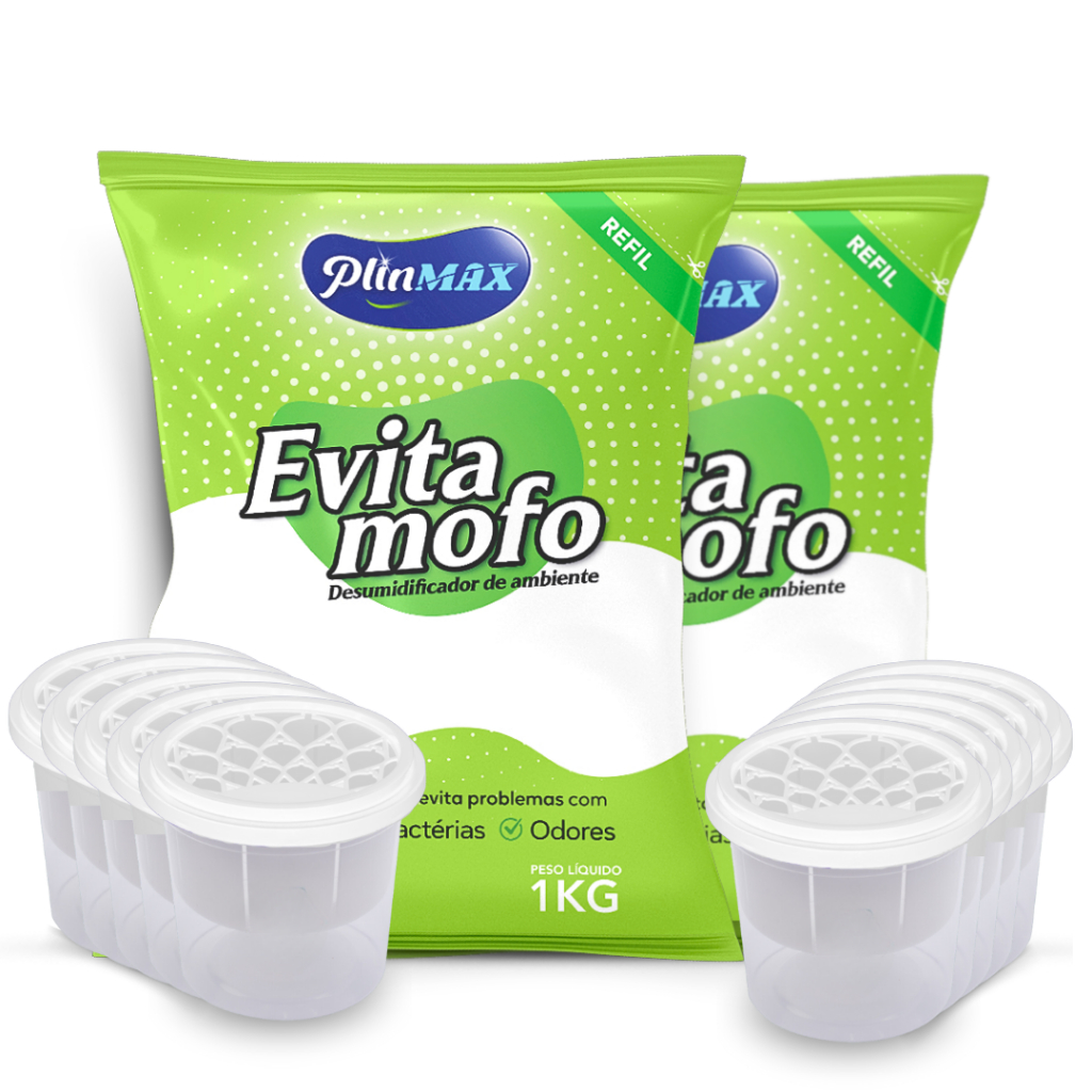 Evita mofo de Calcio  2 unidades + 10 potes em Oferta na Shopee