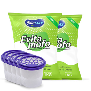 Evita mofo de Calcio 1 unidades + 5 potes Desumidificadores em Oferta na Shopee