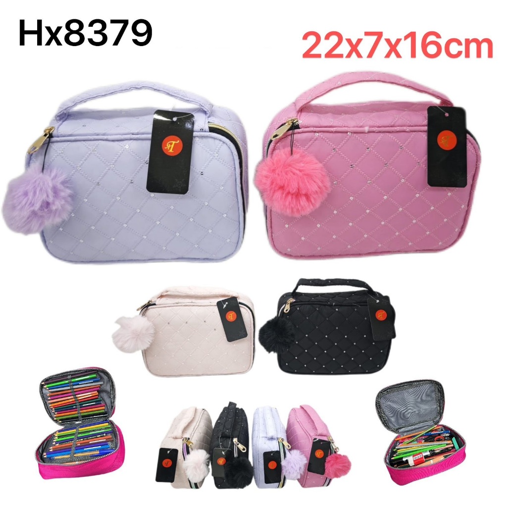 Estojo De Lápis De Grande Capacidade Durável Simple 8379 em Oferta na Shopee