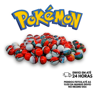 Kit 12, 24 ou 48 Pokebolas Pokemon Surpresa 1 Polegada Envelopada Infantil - Festas / Lembrancinhas em Oferta na Shopee