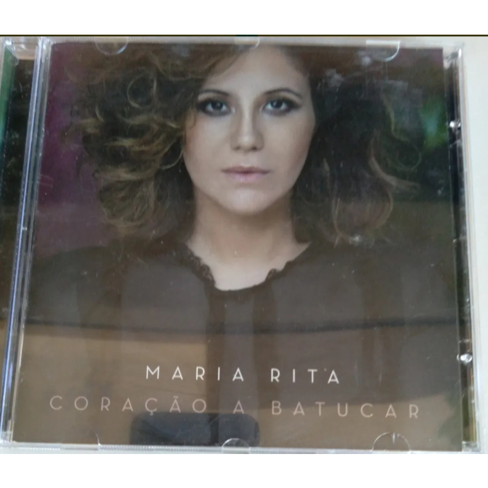 Cd Maria Rita Coração A Batucar Samba Pagode Impecável