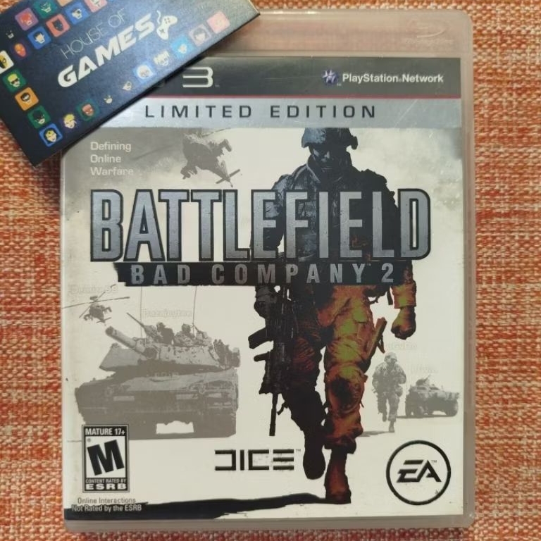 Game Battlefield Bad Company 2 Ps3 Midia Física Semi-novo Original