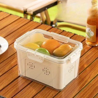 Cesto Organizador Balde Pote Vasilha Geladeira Armazena Alimento Armário Cozinha Caixa Utensílios0