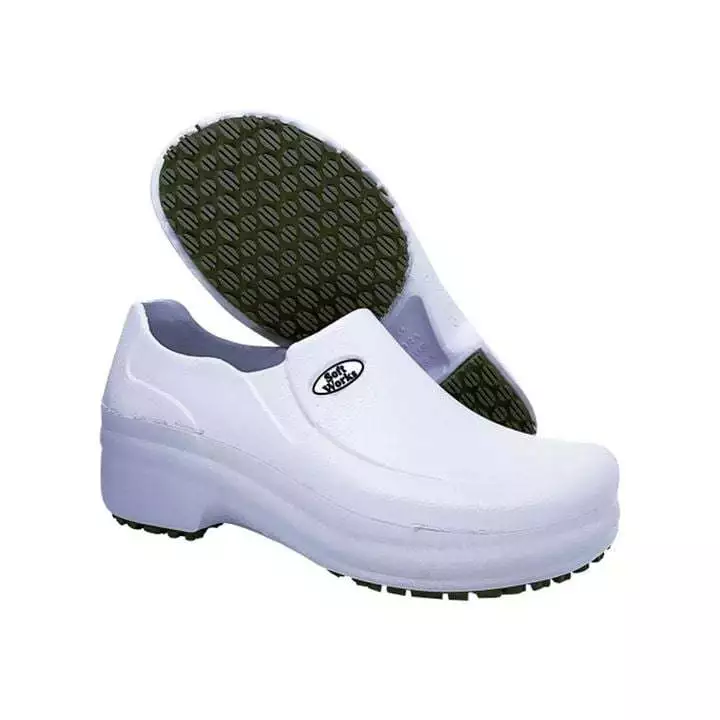 Sapato Unissex Profissional SoftWorks Antiderrapante EVA - Branco — imagem 1