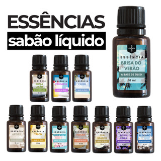 Essência Para Sabão Líquido e Amaciante 10ml Cheiro de Limpeza | Roupas Perfumadas