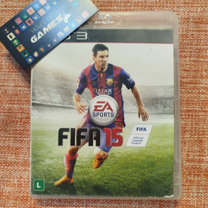 Game FIFA 15 Ps3 Midia Física Semi-novo Original