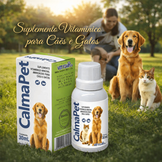 Calmante Calmapet Natural Para Cães e Gatos em Oferta na Shopee