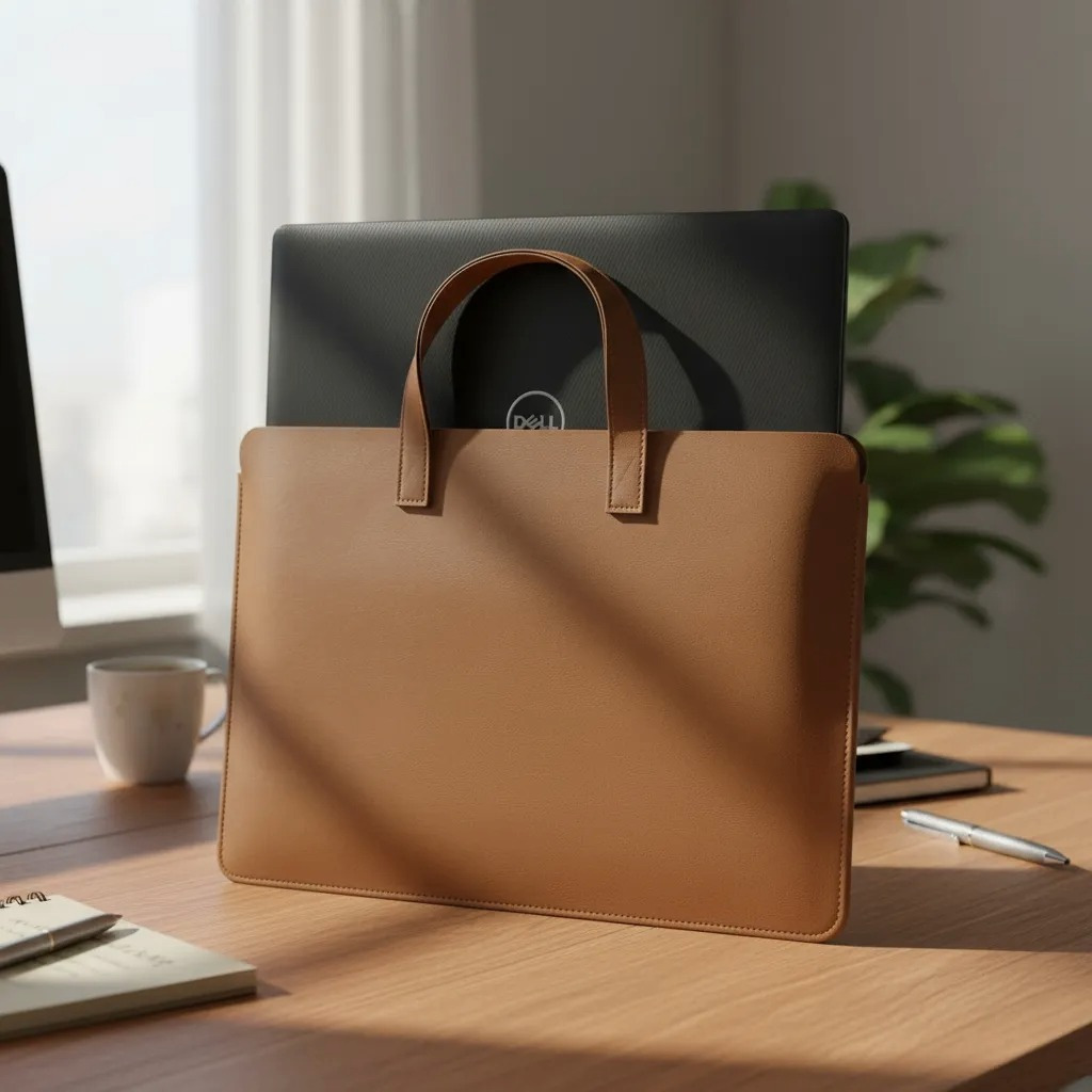 Pasta Para Notebook 13 A 17 Pol Maleta Slim Couro Ecológico Documentos Cadernos Escolar Escritorio Mala alça Dupla Leve em Oferta na Shopee