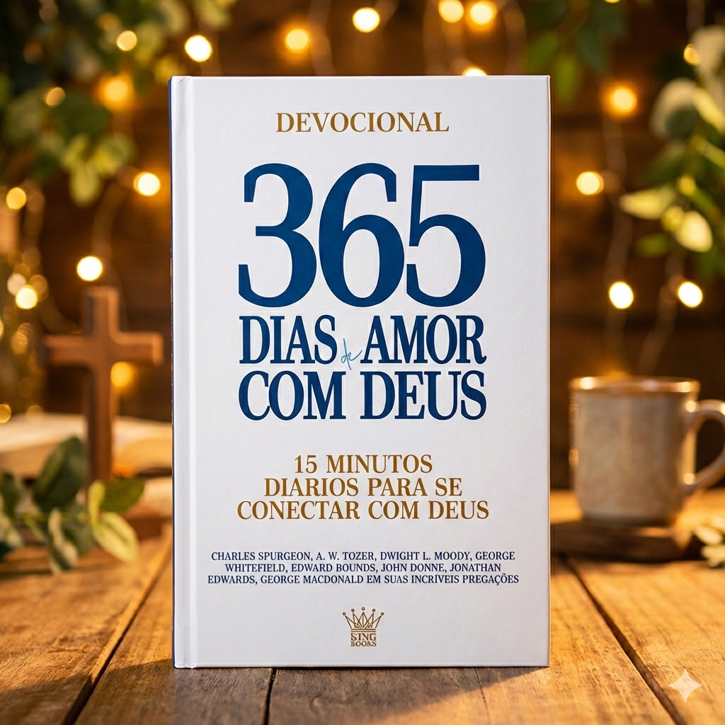 365 Dias Amor com Deus - Devocional 15 Minutos Para Conectar com Deus Livro em Oferta na Shopee