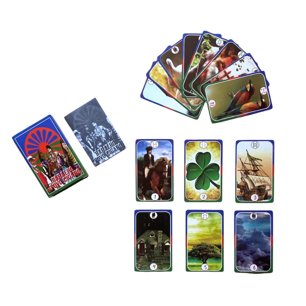 Baralho Cigano Povo Cigano Lenormand 36 Cartas + Livreto Explicativo