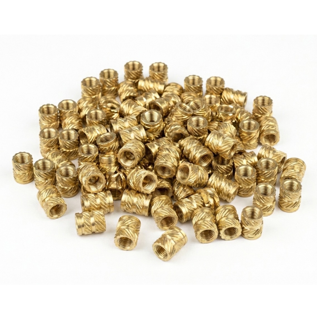 Kit 100 Inserto Metálico De Rosca M3 Impressões 3d