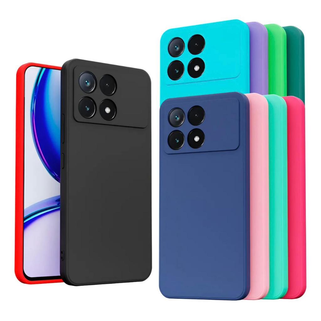 Capa Capinha Anti Impacto Colorida + Película Para Motorola Moto G56
