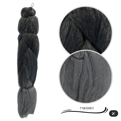 Cabelo Ser Mulher  Super Jumbo Degradê 399g Cor T1B/Grey para Cabelos Longos Com Volume e Estilo em Oferta na Shopee