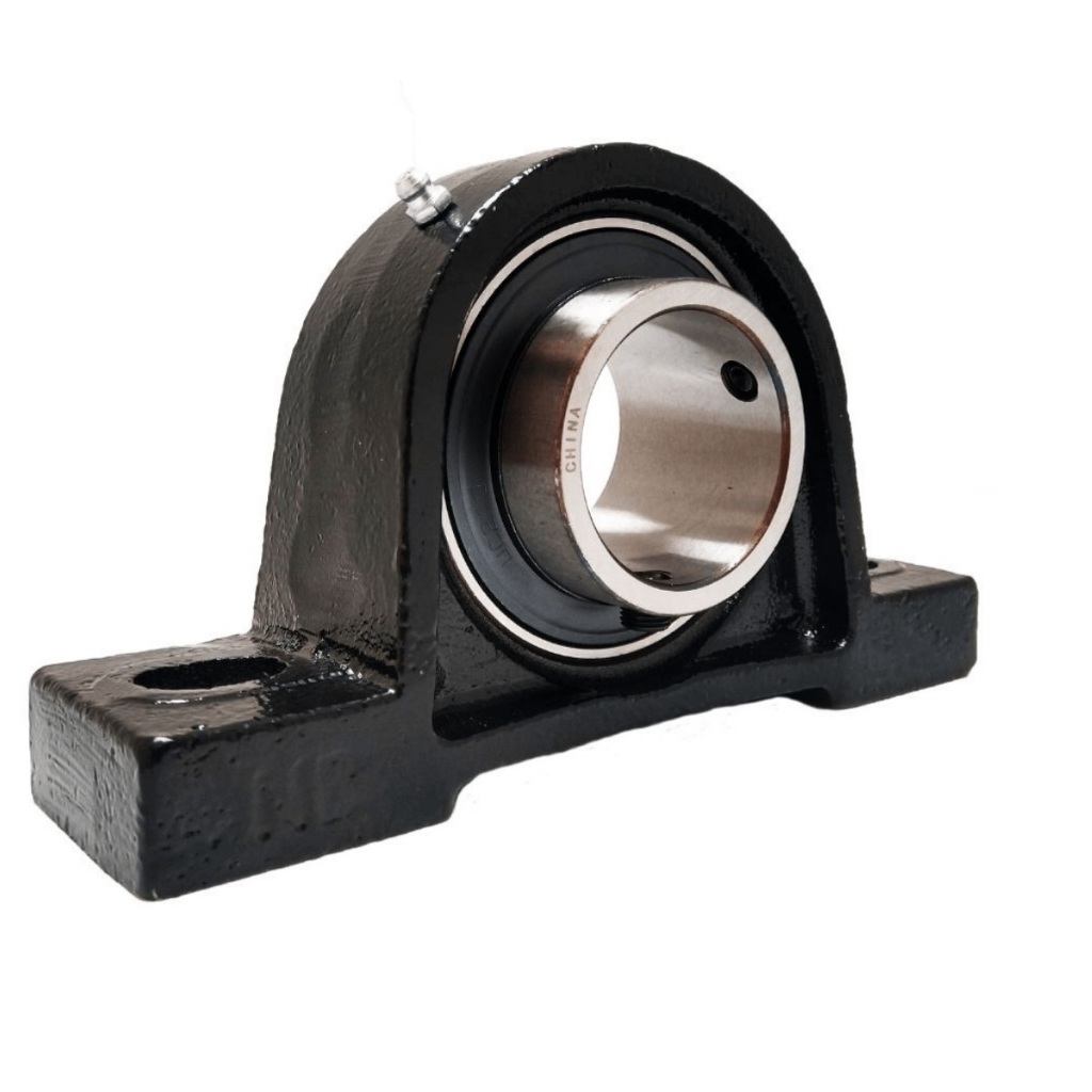 2 Mancais P210 E 2 Rolamentos Gye50 Para Eixo 50mm