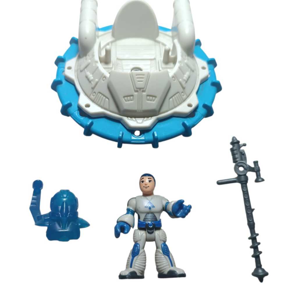 Alpha Blade Imaginext Completo Acessórios Boneco Nave (Usado)