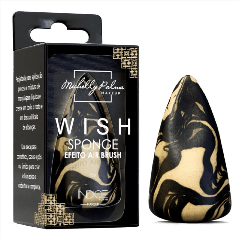 Esponja de Maquiagem Efeito Air Brush – MICHELLY PALMA em Oferta na Shopee