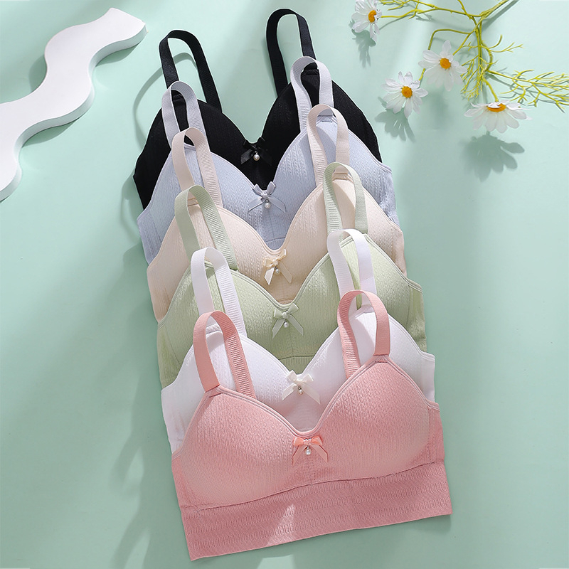 Sutiã Feminino Sem Aro Respirável Ultrafino Confortável – Várias Cores