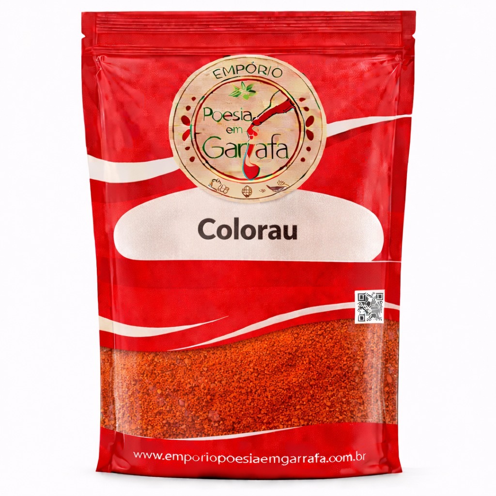 Colorau Colorífico em Pó 1kg 500g Condimento Natural Culinária Tempero Alta Qualidade