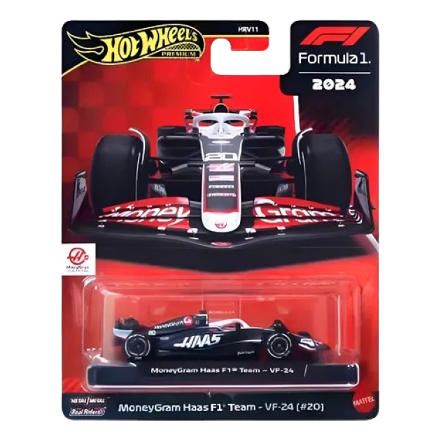 Hot Wheels Formula 1 2024 MoneyGram Haas F1 Team (#20) - Hot Wheels Formula 1 HRV11