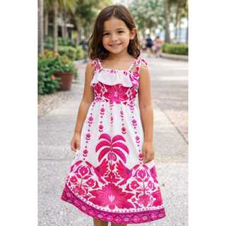 Vestido Infantil Feminino Longo Festa Primavera/Verão em Oferta na Shopee