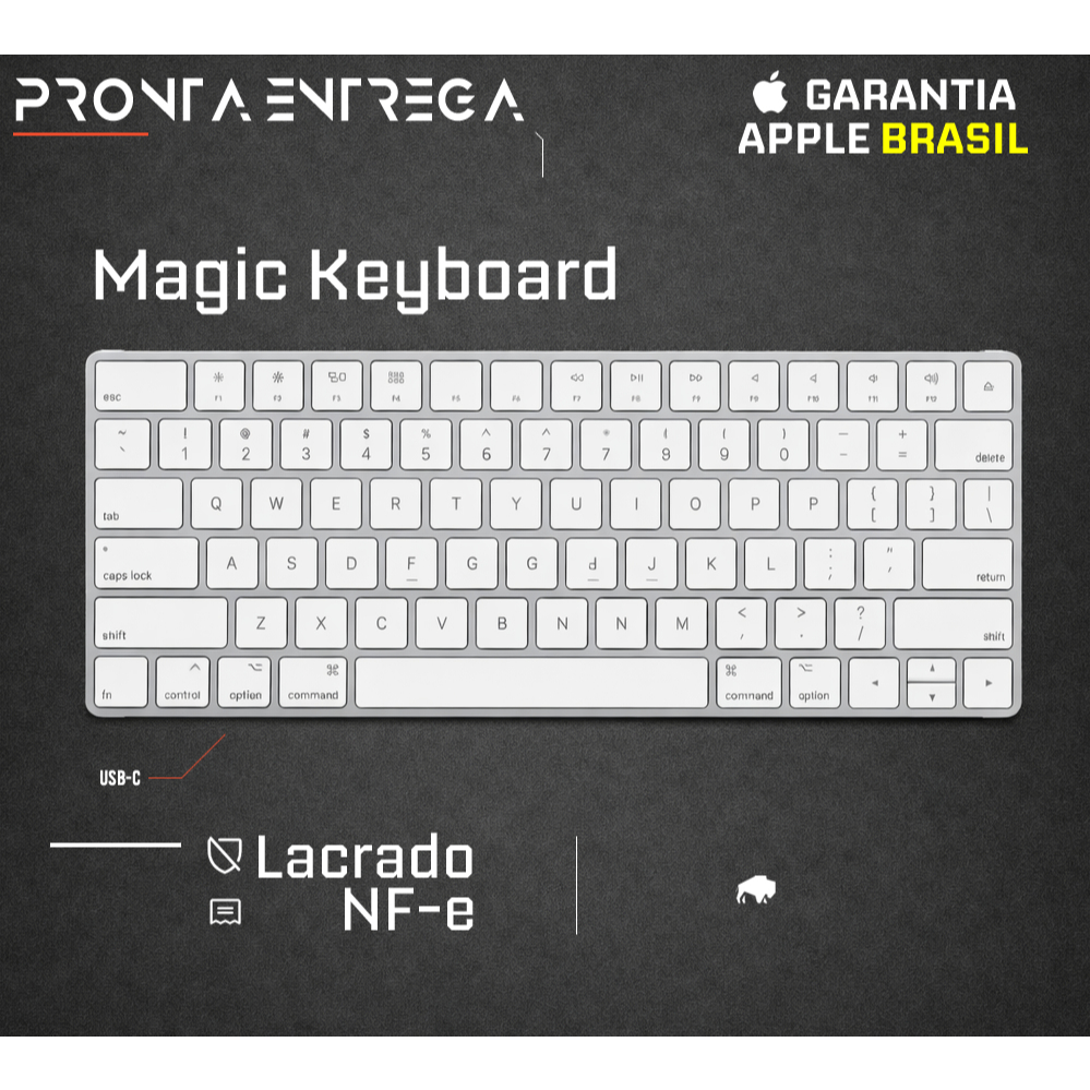 Teclado Apple Magic Keyboard sem número