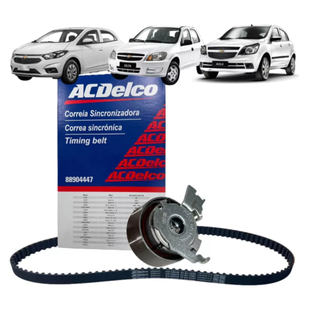 Kit Correia Dentada C/Tensor Corsa Celta Onix Prisma 1.0 1.4 8v em Oferta na Shopee