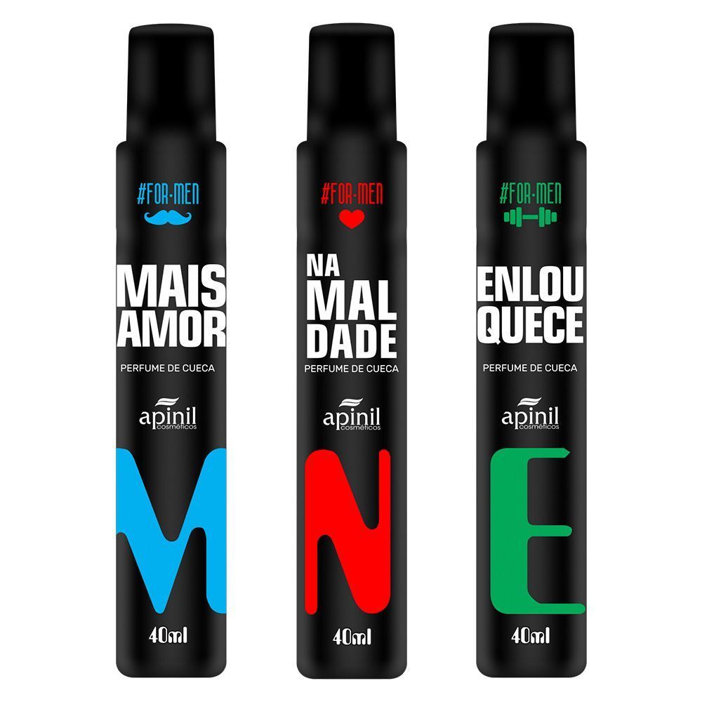 PERFUME de Cueca Sensual For Men - 40 mL - Apinil em Oferta na Shopee