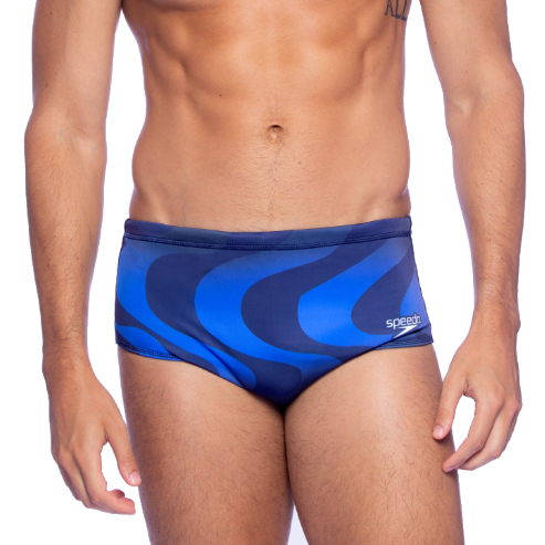 Sunga Adulto Standard Calçadão Speedo Natação Praia Piscina Mar Lazer - INDIGO