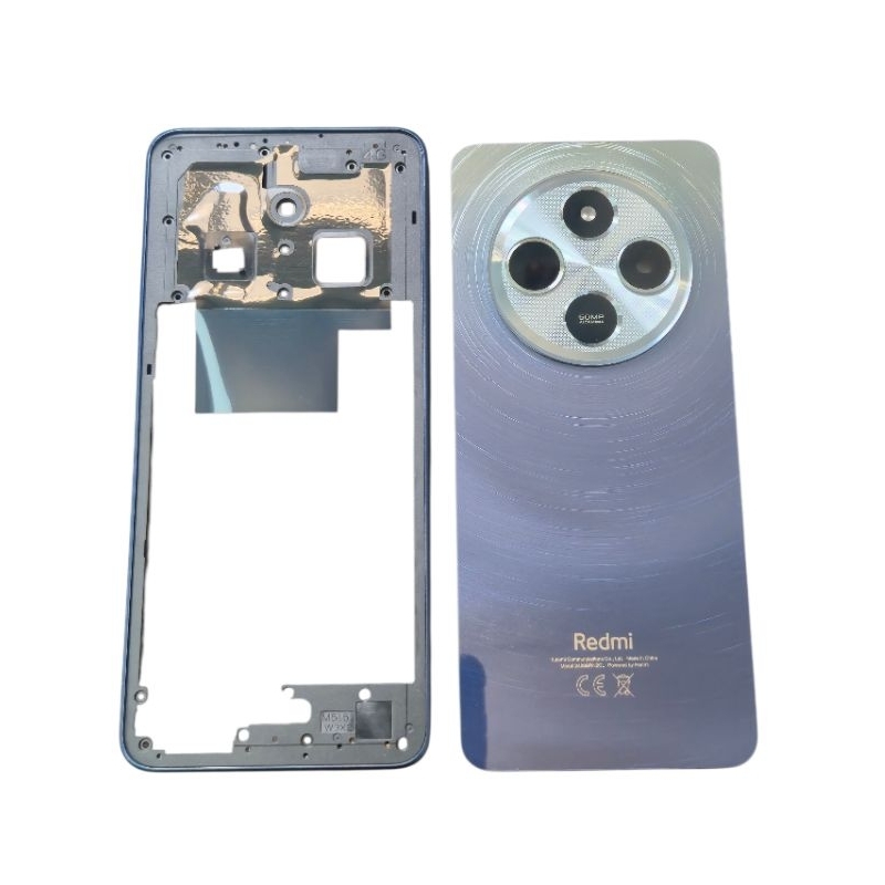 Tampa com lente Aro Carcaça Para Redmi 14c Tampa Preto, Azul, Verde em Oferta na Shopee