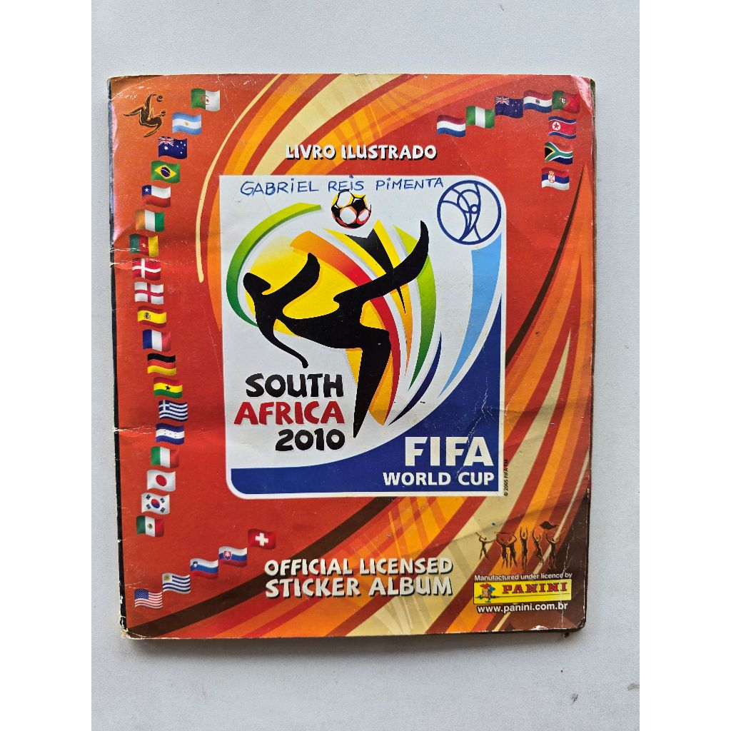 Álbum de Figurinhas - Copa do Mundo 2010 #6