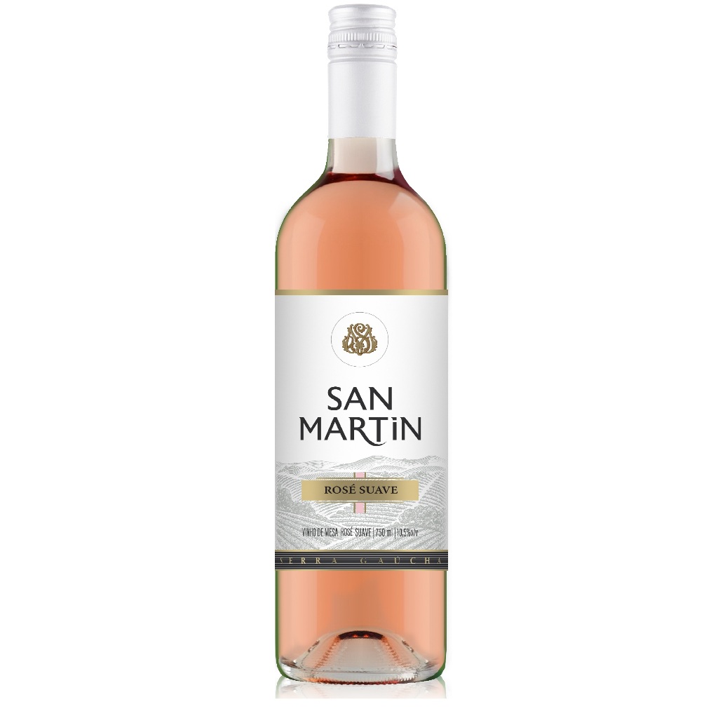 Vinho San Martin Rose Suave Leve e Macio 750ml