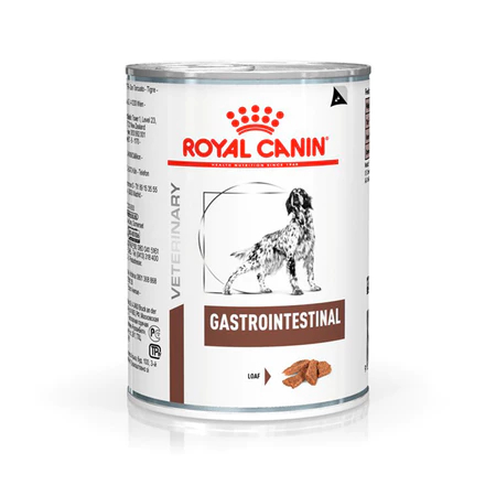 Ração Úmida Royal Canin Veterinary Diet Gastrointestinal para Cães Adultos com  - 400 g em Oferta na Shopee