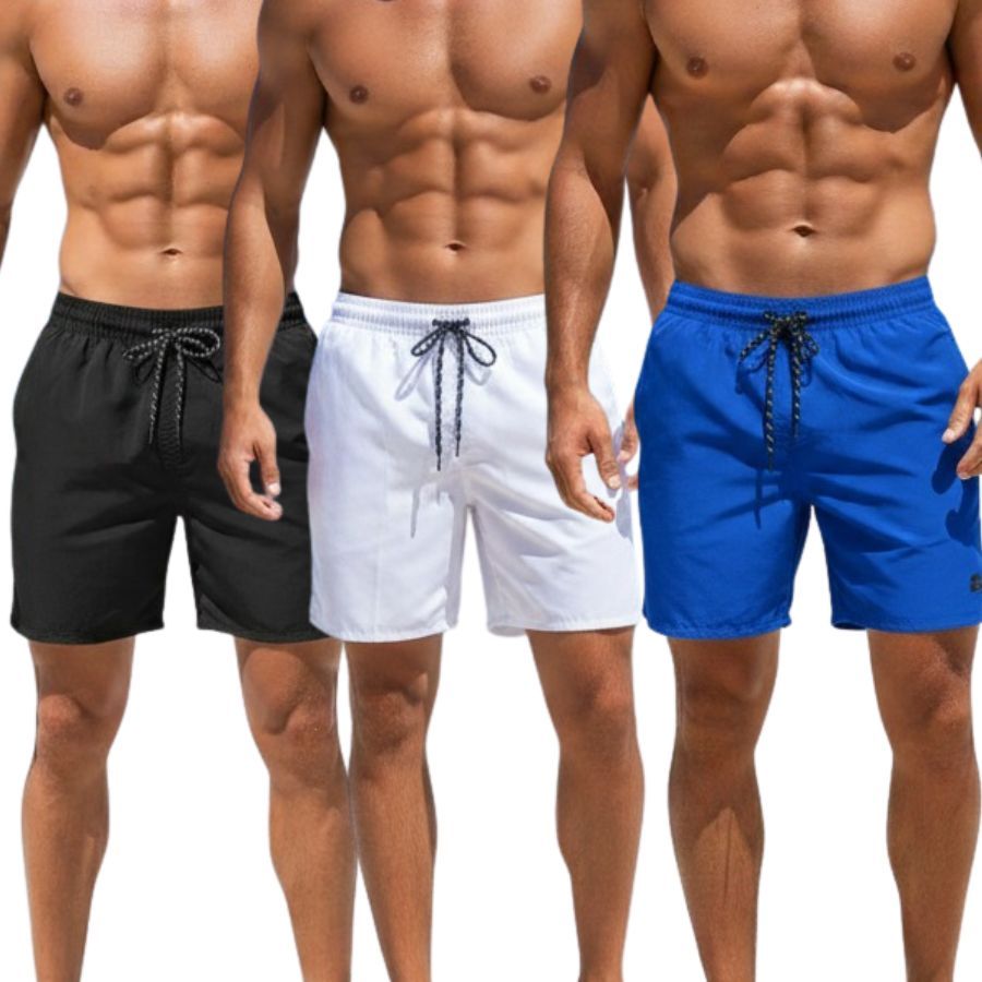 Bermuda Tactel Masculina com Elastano Ideal pra Academia Corrida Dia a Dia Com Bolso Versátil Secagem Rápida 2026