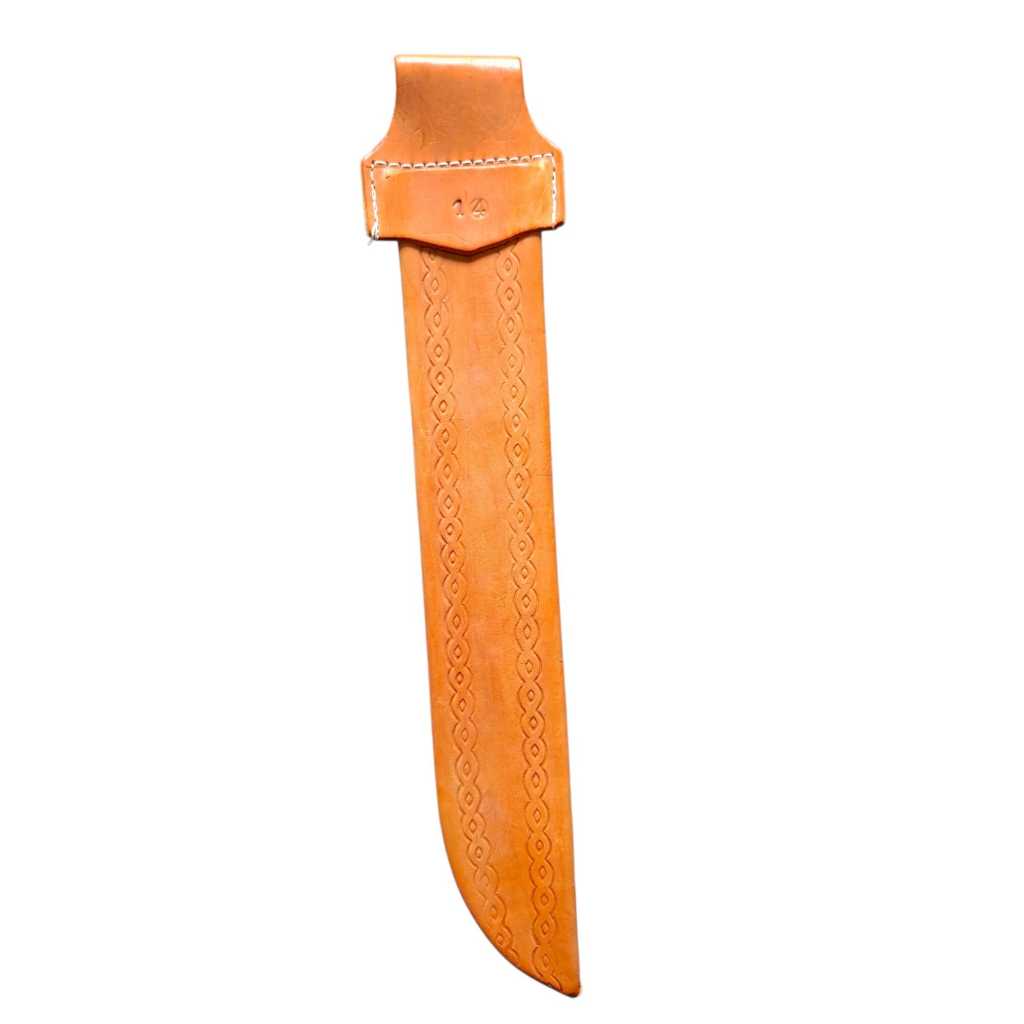 Bainha Para Facão De Couro Numero 14