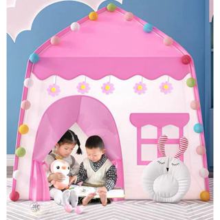 Barraca Infantil Rosa Flor Grande 1.3M Menina Princesa Presente Crianças em Oferta na Shopee