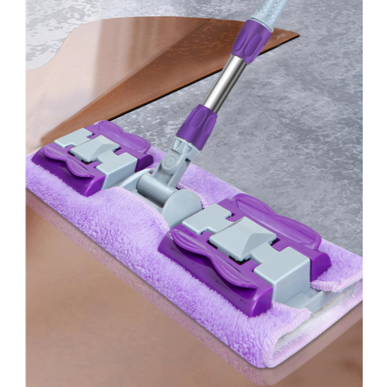 Mop Spray Rodo Inteligente com Reservatório Vassoura com Pano Microfibra Borrifa Limpa e Seca COM 2 PANO